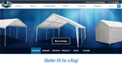Desktop Screenshot of kingcanopy.com